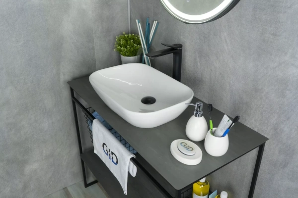 Раковина накладная (51х34) Gid N9447