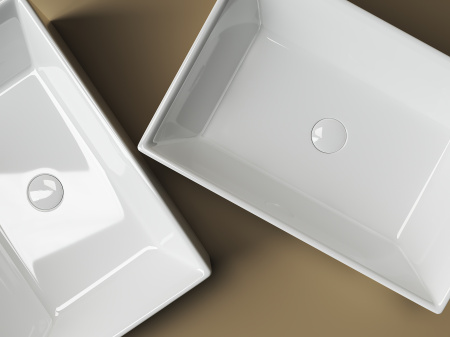 Раковина накладная (59,5х39) Ceramica Nova ELEMENT CN5013