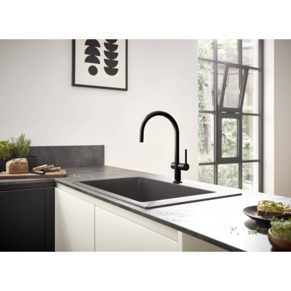 Смеситель для кухни Hansgrohe Talis M54 72805670, черный матовый