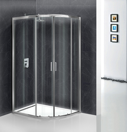 Душевой уголок (120х90) BelBagno UNO-195-RH-2-120/90-C-Cr