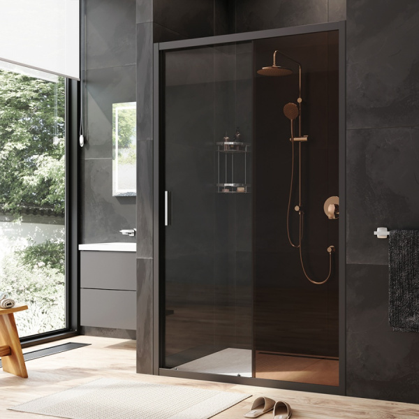 Душевая дверь (120х195) Am.Pm Gem Solo W90G-120-1-195BBr