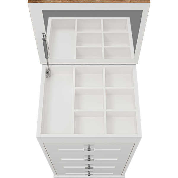 Комод Misty Марта 50 с зеркалом П-Мрт12050-014Я