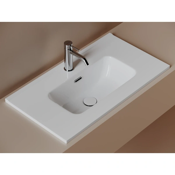 Раковина встраиваемая сверху (71х39,5) Ceramica Nova Compact CN7029