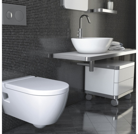 Раковина накладная (55х41) Serel CH34