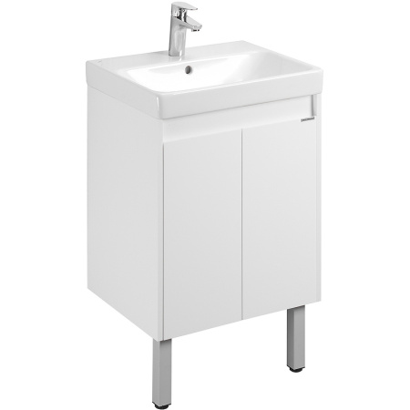 Тумба под раковину Aquaton Сканди Doors 55 1A278801SD010 белый