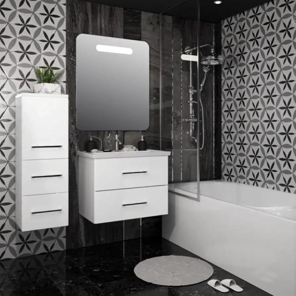 Тумба под раковину Opadiris Арабеско 70 Z0000010907 белый (без раковины)