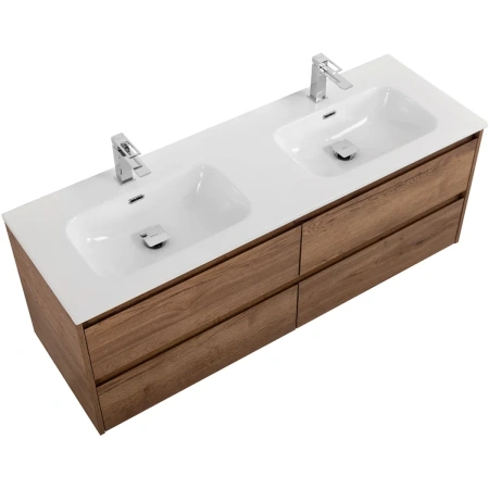 Тумба под раковину BelBagno Kraft 140 KRAFT-1400-4C-SO-2-RT Rovere Tabacco