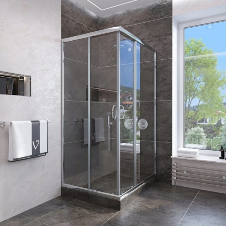 Душевой уголок Veconi Rovigo (90х90) RV113-90-01-C4