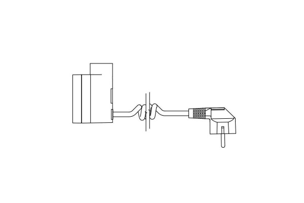 Блок управления Тера TERMA КТХ4 800Вт (Хром) подключение с помощью кабеля/скрытое подключение