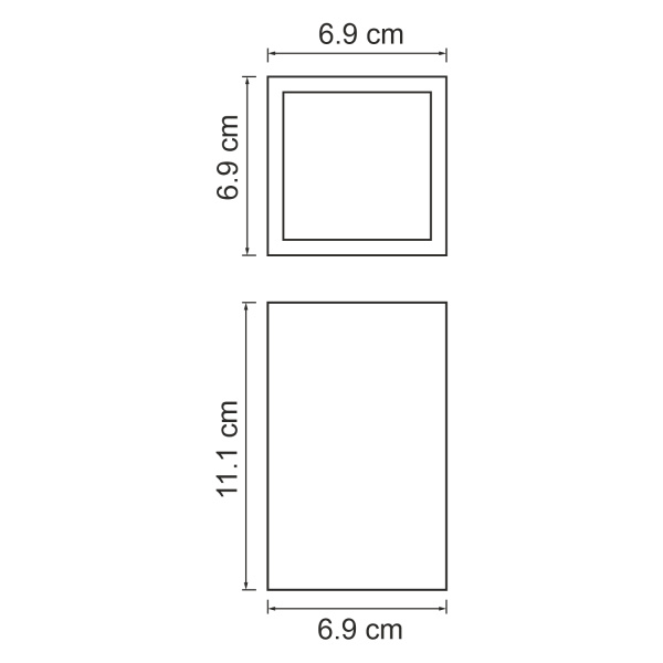 Стакан для зубных щеток WasserKRAFT Kammel K-9128