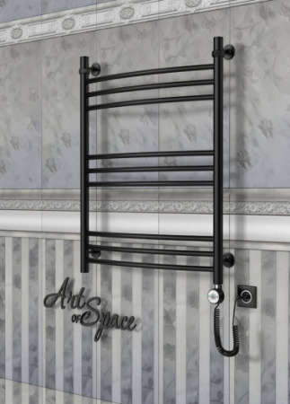 Электрический полотенцесушитель с функцией быстрой сушки ArtofSpace ARTICO EAAO600800RAL9005RP