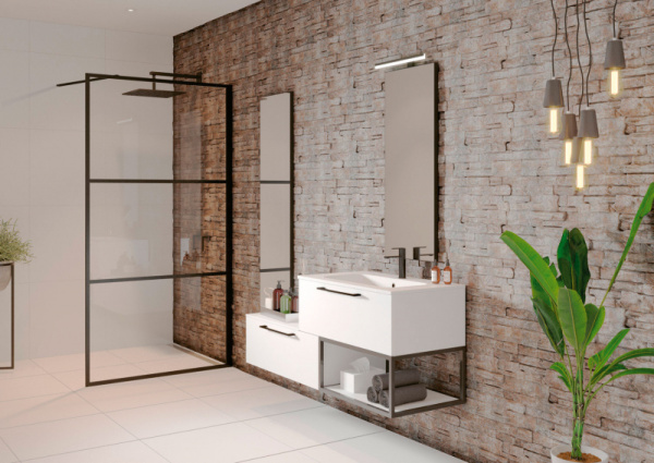 Стенка душевая Riho Grid G004028121