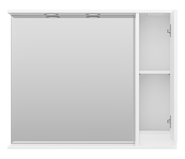 Зеркало-шкаф (88х72) Misty Алиса 90 правый Э-Али04090-01П