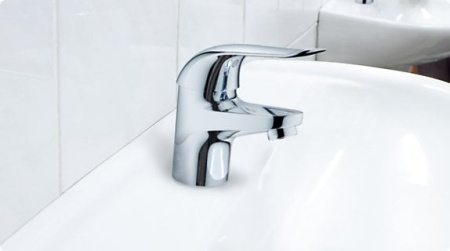 Смеситель однорычажный для раковины DN 15 , Grohe Euroeco 32732 000 (32732000)