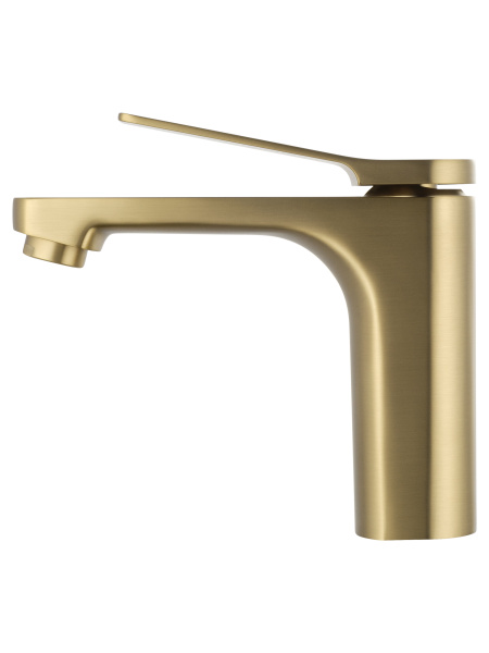 Смеситель для раковины WONZON & WOGHAND, брашированное золото WW-XH-013-BG Смеситель для раковины WONZON & WOGHAND, брашированное золото WW-XH-013-BG