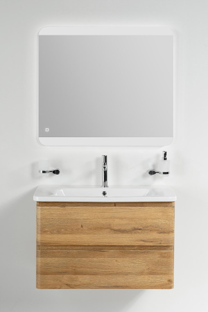База под раковину BelBagno ALBANO-CER-800-2C-SO-RR подвесная Rovere Rustico