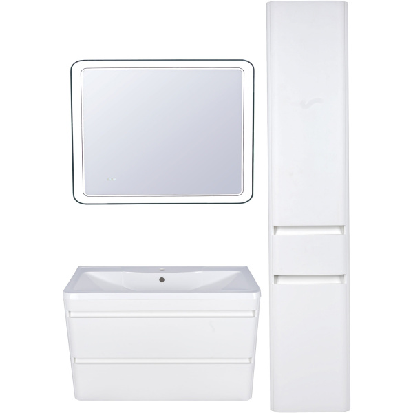 Тумба под раковину подвесная Style Line Атлантика СС-00000693 белый