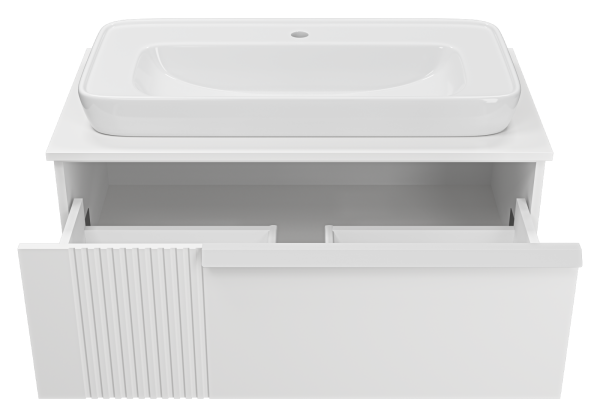 Тумба под раковину Brevita Savoy 90 SAV-09090-0101Я без раковины