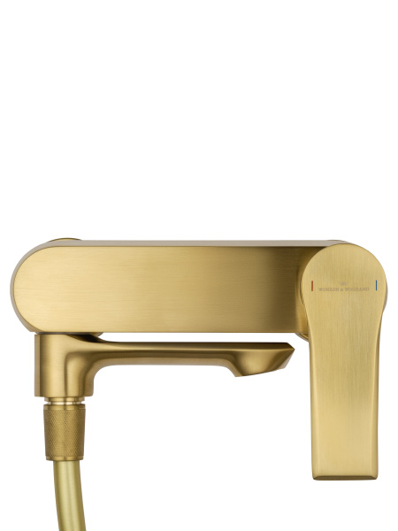 Смеситель для ванны с душем WONZON & WOGHAND BRILLIANT, брашированное золото WW-88037079-BG