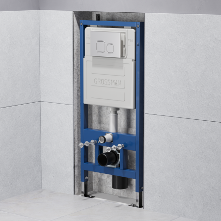 Инсталляция для подвесного унитаза Grossman 900.K31.01.000 без кнопки