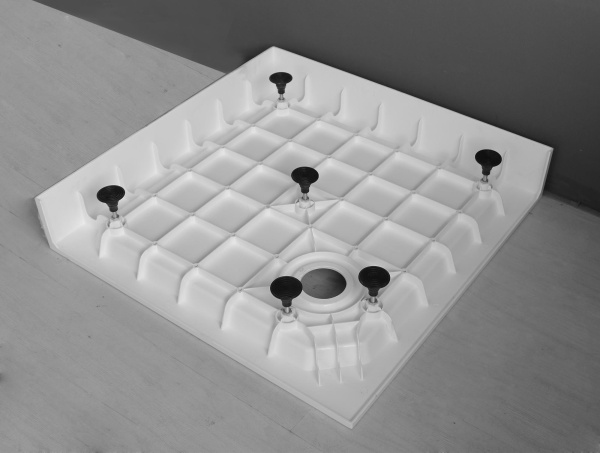 Душевой поддон (90х90) CEZARES TRAY-SMC-A-90-550-150-W