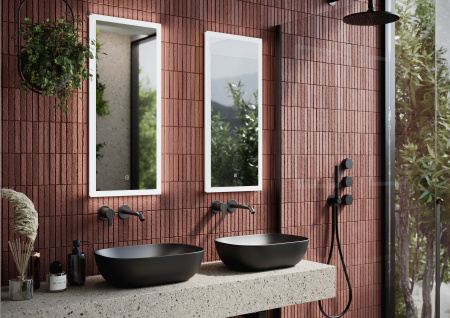 Зеркало с подсветкой  Sancos  Polo (35х80) PL35