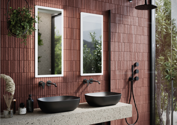 Зеркало с подсветкой  Sancos  Polo (35х80) PL35