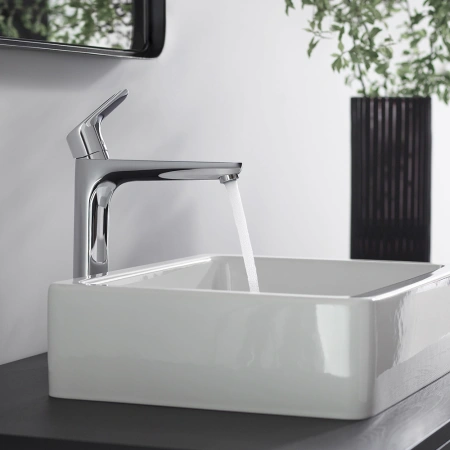 Смеситель для раковины с донным клапаном Hansgrohe Focus E2 31531000 хром