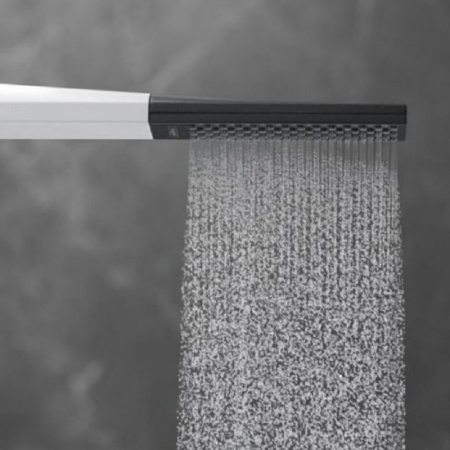 Душевой набор Hansgrohe Rainfinity 100 1jet 26856700 белый матовый