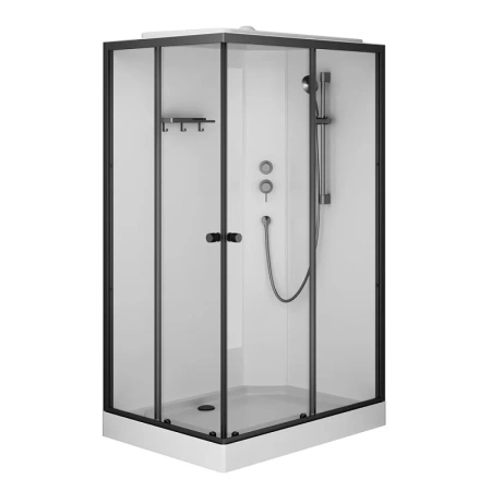 Душевая кабина (120х80) Am.Pm X-Joy W94C-403-12080BT черный матовый