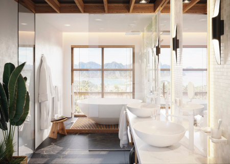 Косметическое зеркало Hansgrohe AddStoris 41791700 белый матовый