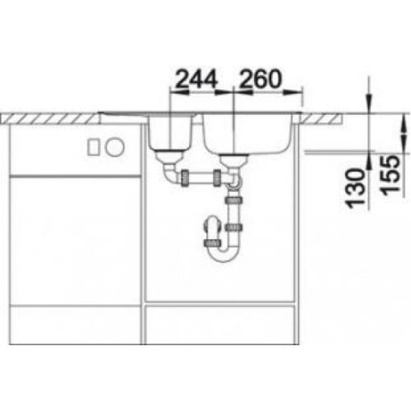 Кухонная мойка Blanco Livit 6 S 514797