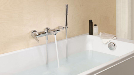 Смеситель для ванны Jacob Delafon Aleo E72282-CP