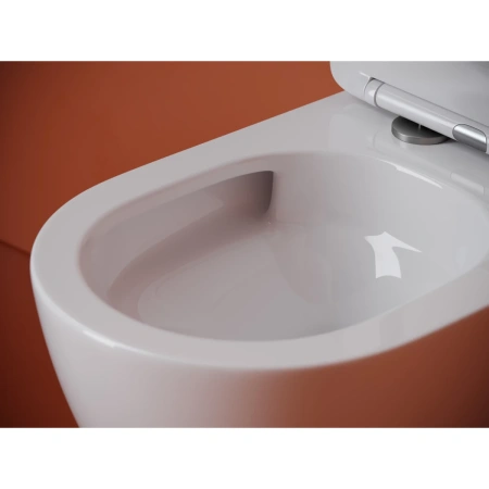 Подвесной унитаз Ceramicanova Uno Rimless CN11001T торнадо
