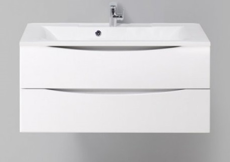 База под раковину подвесная BelBagno MARINO-1000-2C-SO-BL-P Bianco Lucido