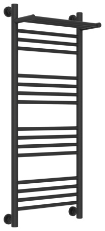 Полотенцесушитель Водяной Сунержа Богема с полкой + (100х40) Темный Титан Муар 15-0223-1040