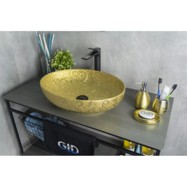 Раковина накладная (51х39) Gid Nc444