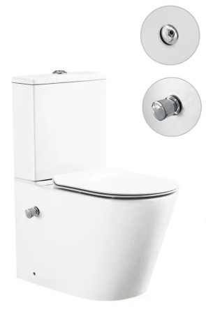 Унитаз напольный с функцией биде SantiLine SL-5014SM-BD