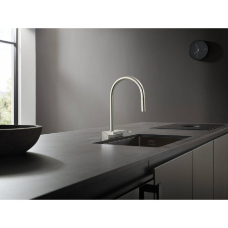 Смеситель для кухни Hansgrohe Aquno Select M81 73831800, сталь