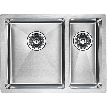 Кухонная мойка Paulmark  Zusat PM225944-BSL брашированная нерж.сталь левая