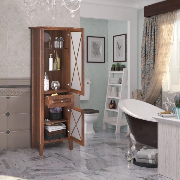 Пенал Opadiris Палермо, цвет светлый орех, правый Z0000008562