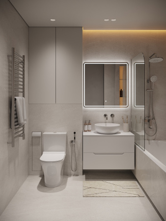 Душевая система с изливом Agger Brilliant A0393300 хром