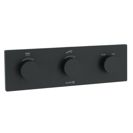 Встраиваемый термостат для душа Kludi-Tronic Pushtronic 3830039-00