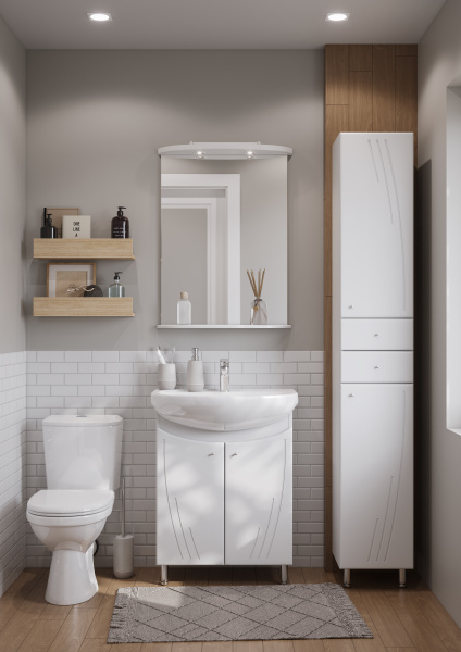 Пенал Aquaton Минима М 1A132203MN01R правый