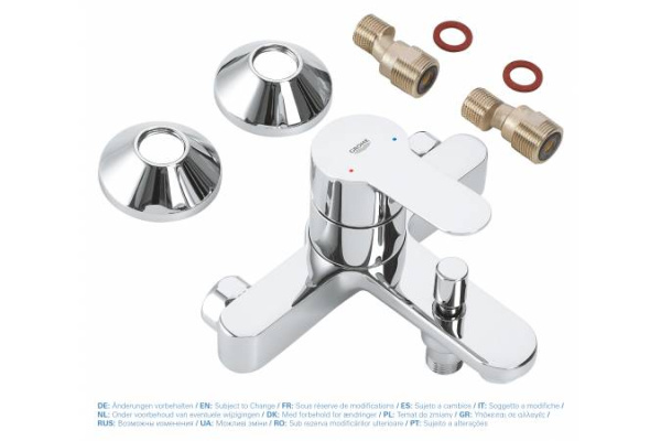 Смеситель для ванны однорычажный Grohe BauEdge 23334 000 (23334000) хром