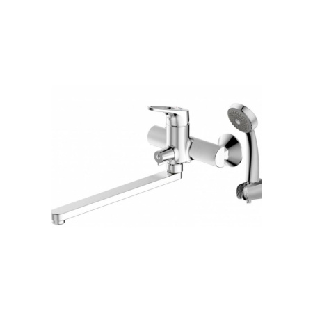 Смеситель для ванны с длинным изливом  Bravat Drop-D F648162C-LB-RUS