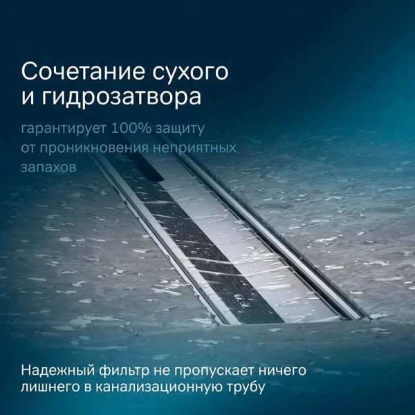 Душевой лоток с щелевой вставкой 80 см Am.Pm MasterFlow W01SC-S11-080-05SB хром матовый