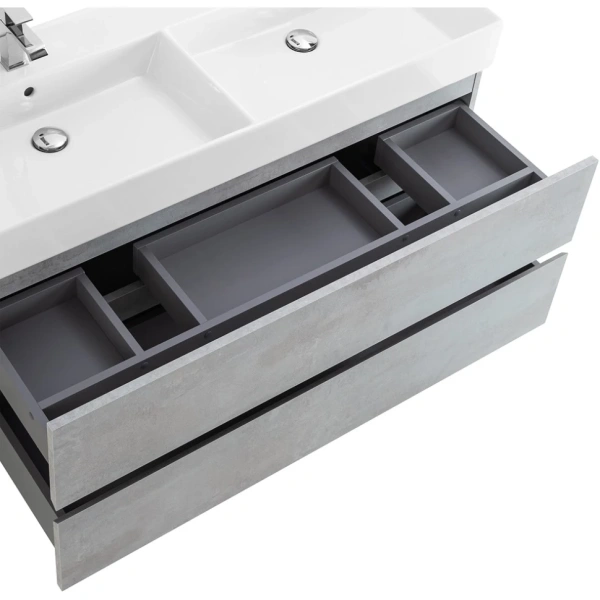 Тумба под раковину Cezares MOLVENO 46-120-2C-SO-2-BET Beton