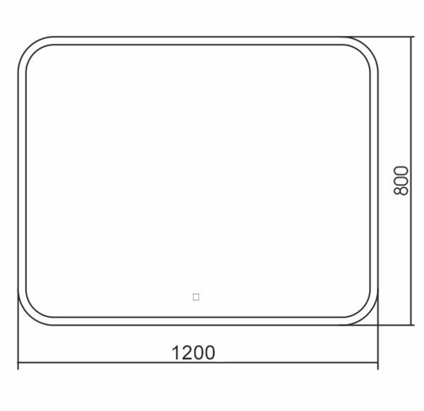 Зеркало (120х80) Silver Mirrors  Стив ФР-00002230