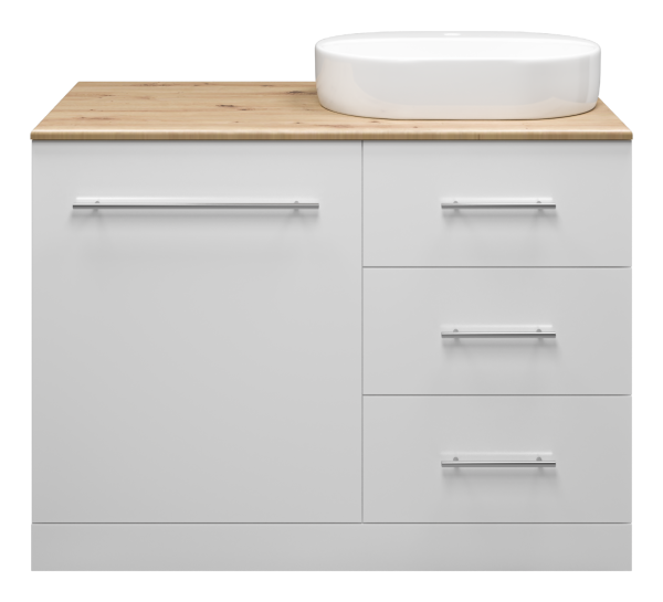 Тумба под стиральную машину Misty Респект 120  правая Э-Рес01120-13ЯП